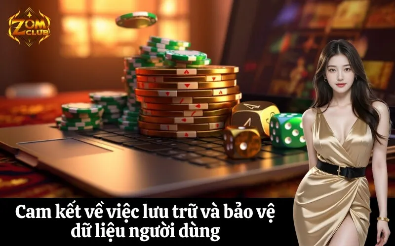 Cam kết về việc lưu trữ và bảo vệ dữ liệu người dùng