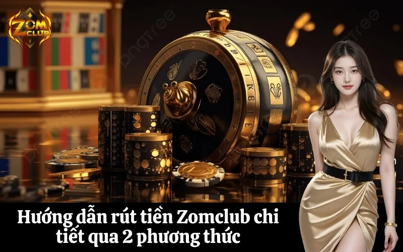 zomclub Hướng dẫn rút tiền Zomclub chi tiết qua 2 phương thức